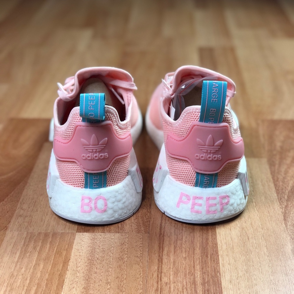 adidas Women's Light Pink and White Athletic Sneakers - Picture 10 of 13